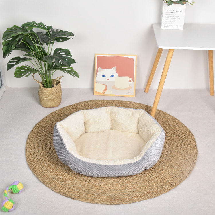 TOP-11623 Durable Plush Anti-Slip Orthopedic Dog Bed