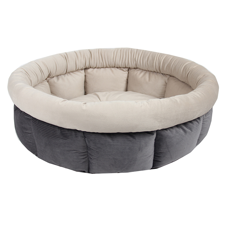 TOP-18470 Multi-Color Soft Warm Non-Slip Round Pet Bed