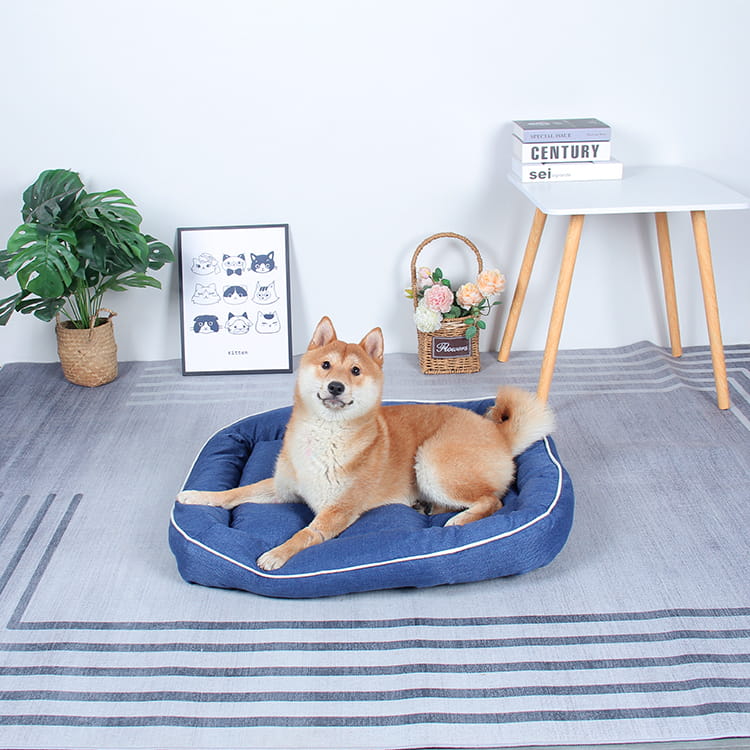 TOP-19197 Memory Foam Skin Friendly Orthopedic Dog Bed